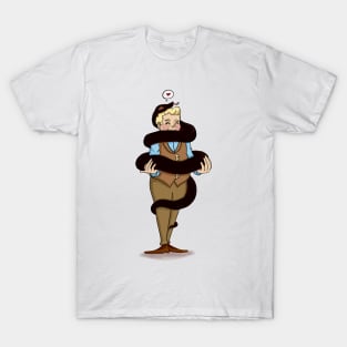 Snake hugging T-Shirt